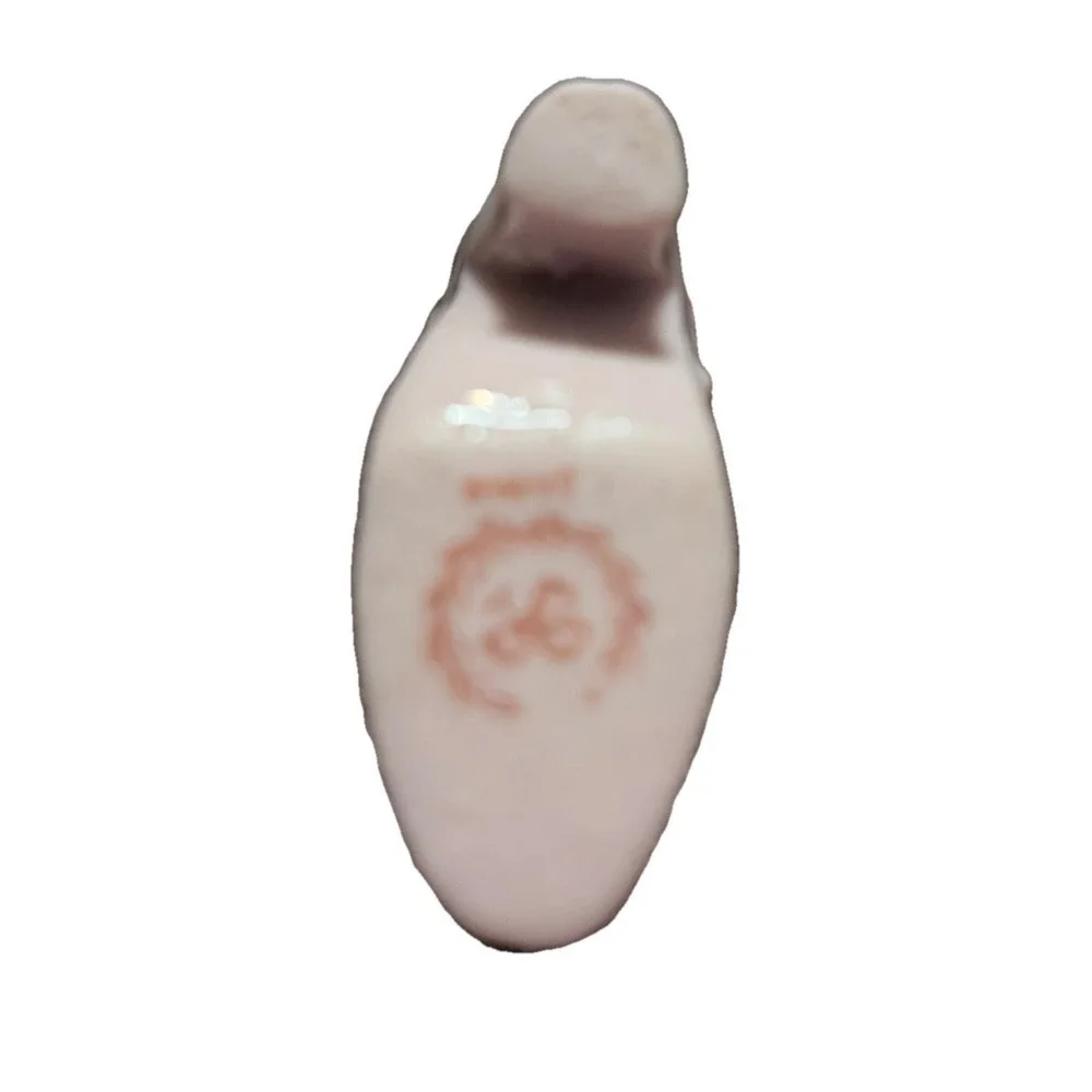 Vintage Miniature Ceramic Porcelain Boot Shoe Japan
